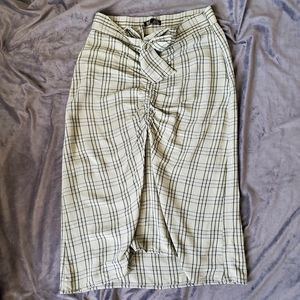 Whimsigoth Checkered Skirt